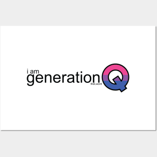 Generation Q Bi Posters and Art